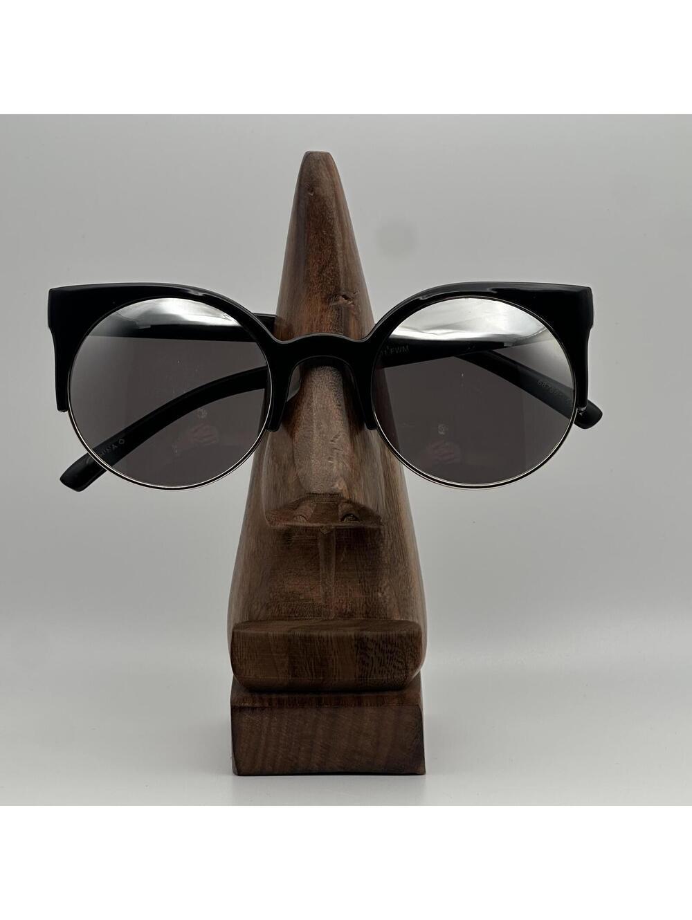 Black and Gold Round Sunglasses with Cat Eye Frame
